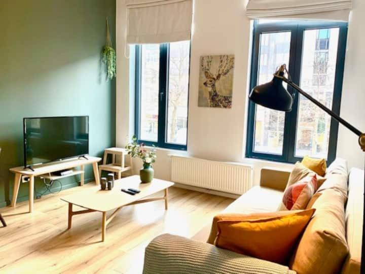 Cozy Apartment In Antwerpen Centraal แอนต์เวิร์ป ภายนอก รูปภาพ