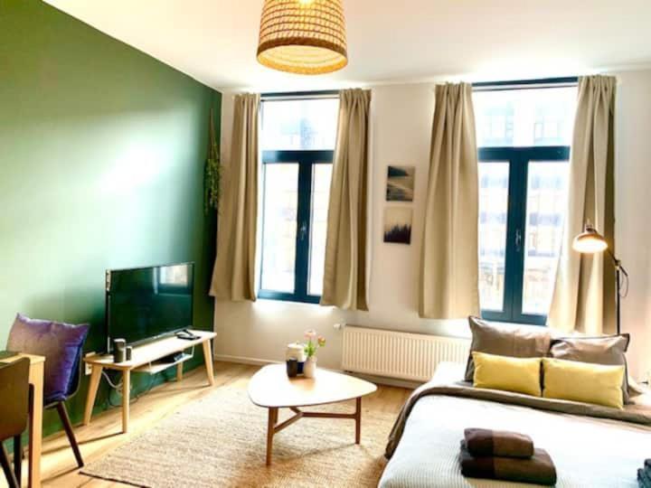 Cozy Apartment In Antwerpen Centraal แอนต์เวิร์ป ภายนอก รูปภาพ